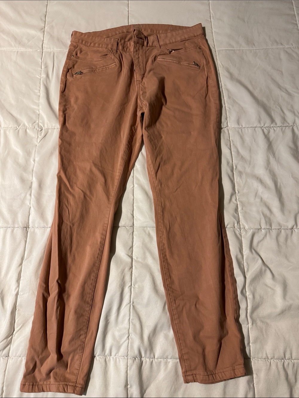 a.n.a Women's Ankle Pants in Rust Brown